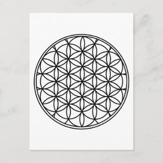 Flower of Life Postcard