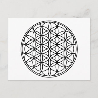 Flower of Life Postcard