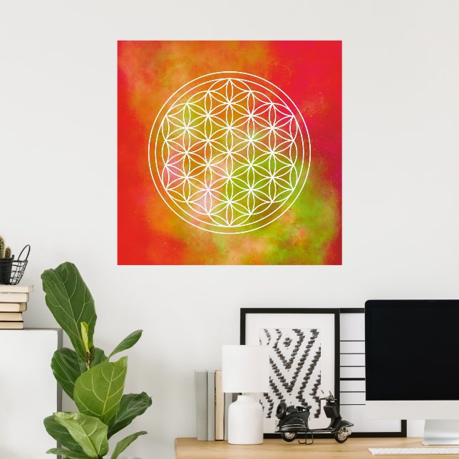 Flower of life poster (Home Office)