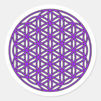 Flower of Life Purple