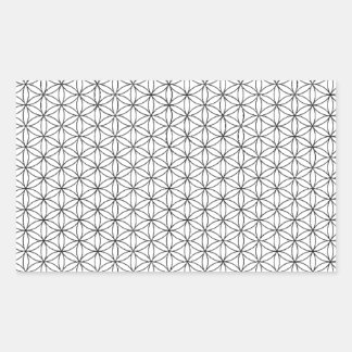 Flower of Life Rectangular Sticker