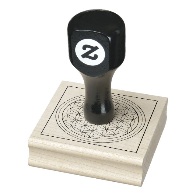Flower of Life Rubber Stamp (Stamp)
