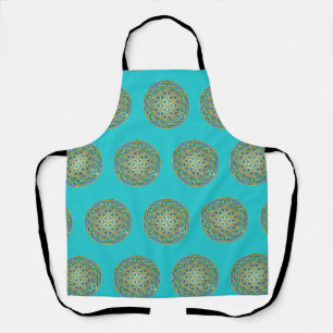 FLOWER OF LIFE - Sacred Geometrie Design 1 Apron