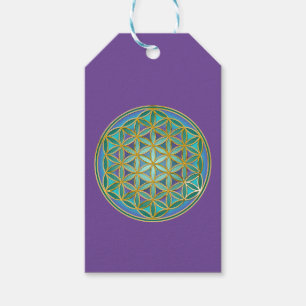 FLOWER OF LIFE - Sacred Geometrie Design 1 Gift Tags