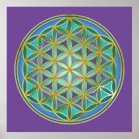 FLOWER OF LIFE - Sacred Geometrie Design 1