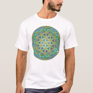FLOWER OF LIFE - Sacred Geometrie Design 1 T-Shirt