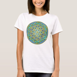FLOWER OF LIFE - Sacred Geometrie Design 1 T-Shirt