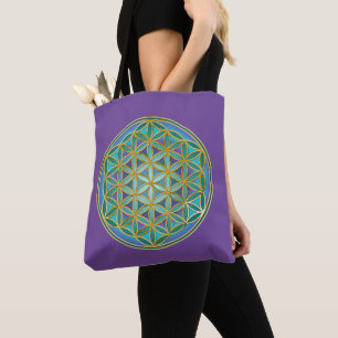FLOWER OF LIFE - Sacred Geometrie Design 1 Tote Bag