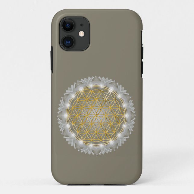 FLOWER OF LIFE - Sacred Geometrie Light 1 Case-Mate iPhone Case (Back)