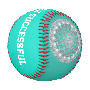 FLOWER OF LIFE - Sacred Geometrie Light 2 Baseball