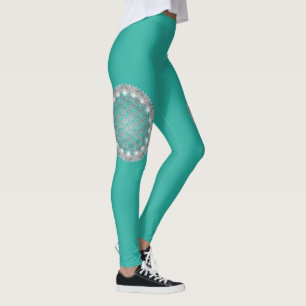 FLOWER OF LIFE - Sacred Geometrie Light 2 Leggings