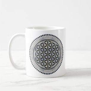 FLOWER OF LIFE - Sacred Geometrie Symbol Art 1 Coffee Mug