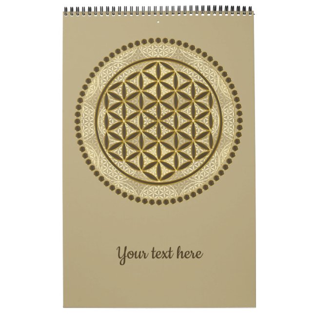 FLOWER OF LIFE - Sacred Geometrie Symbol Art 2 Calendar (Cover)