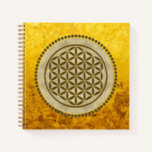 FLOWER OF LIFE - Sacred Geometrie Symbol Art 2 Notebook