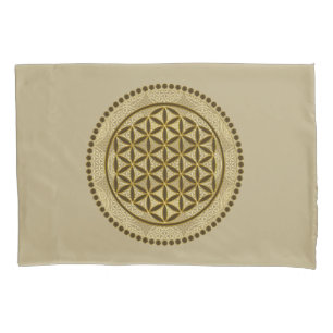 FLOWER OF LIFE - Sacred Geometrie Symbol Art 2 Pillowcase