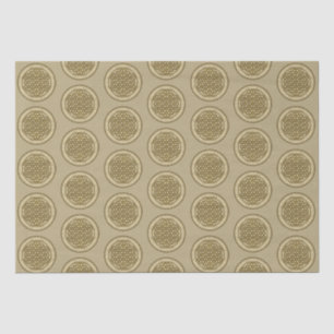 FLOWER OF LIFE - Sacred Geometrie Symbol Art 2 Tissue Paper
