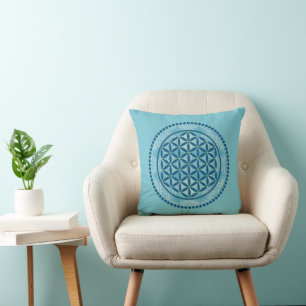 FLOWER OF LIFE - Sacred Geometrie Symbol Art 3 Cushion