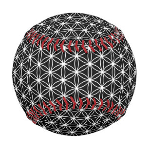 Flower Of Life Sacred Geometry Baseball