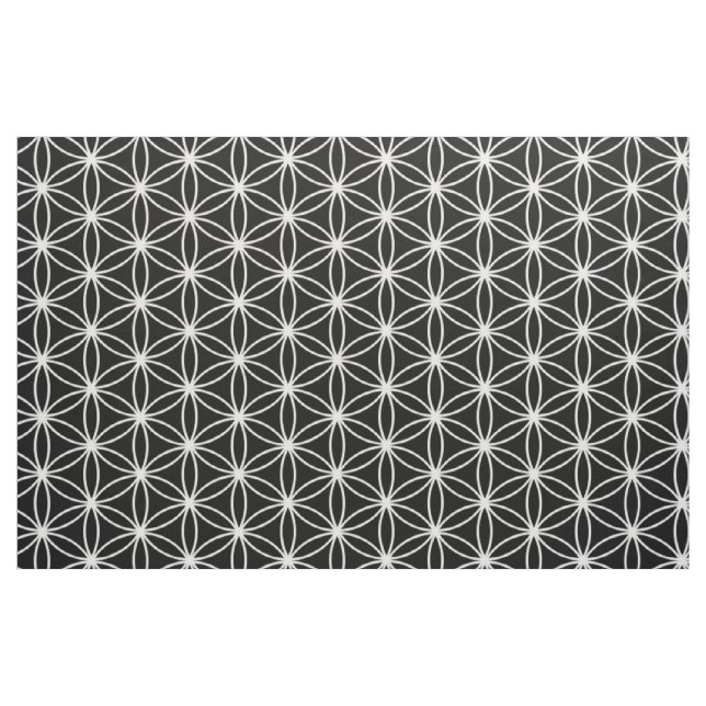 Flower Of Life Sacred Geometry Fabric (Fat Quarter)