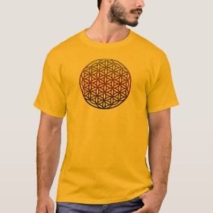 Flower of Life Sacred Geometry Symbol - 1 T-Shirt