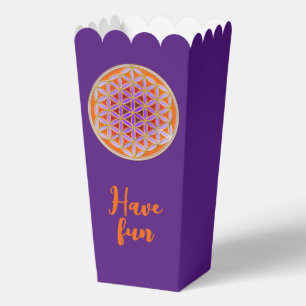 FLOWER OF LIFE - Sacred Geometry Symbol 7 Favour Box