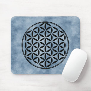 FLOWER OF LIFE - Sacred Geometry Symbol full 1 Mouse Mat