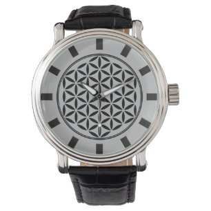 FLOWER OF LIFE - Sacred Geometry Symbol full 1 Watch