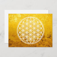 FLOWER OF LIFE - Sacred Geometry Symbol outline 2