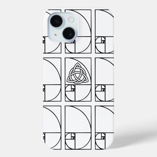 Flower of life sacred geometry triskelion Case-Mate iPhone case (Back)