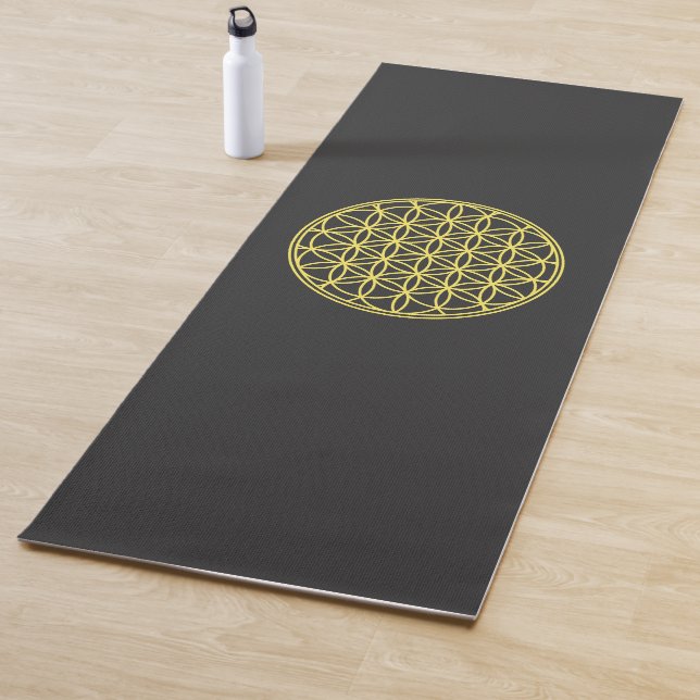 Flower Of Life Sacred Geometry Yoga Mat (In Situ)