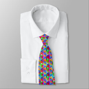 Flower of Life - seamless pattern - gradient Tie