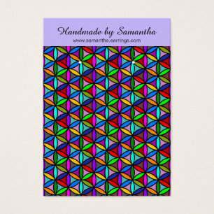 Flower of Life - seamless pattern - multi coloured