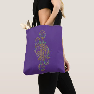 Flower Of Life - Spirals Ornaments 1 Tote Bag