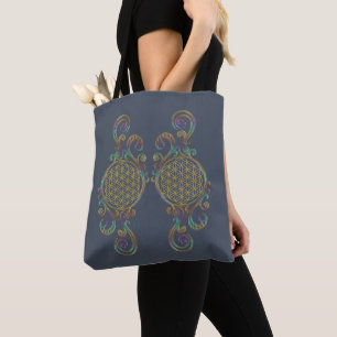 Flower Of Life - Spirals Ornaments 1 Tote Bag