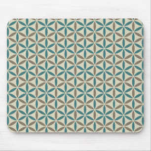 Flower of Life - stamp pattern - BG 1 Mouse Mat
