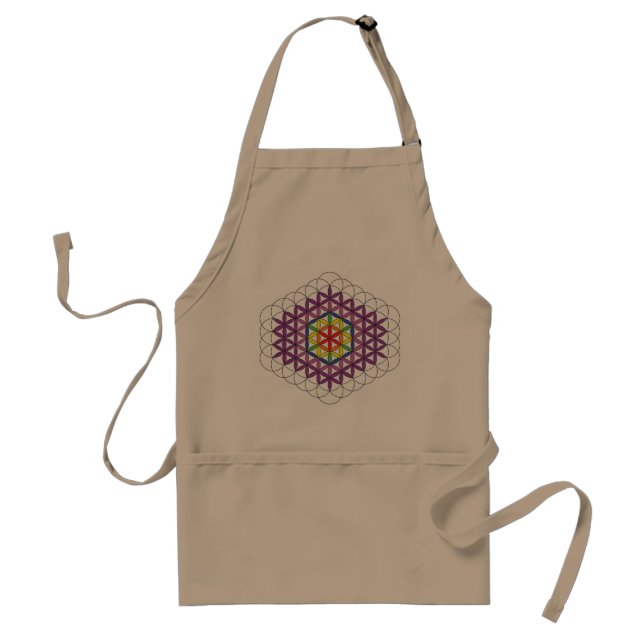 Flower of Life Standard Apron (Front)
