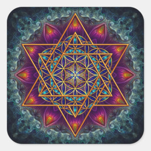 Flower of Life Sticker - ORIGINAL Design by Lilyas