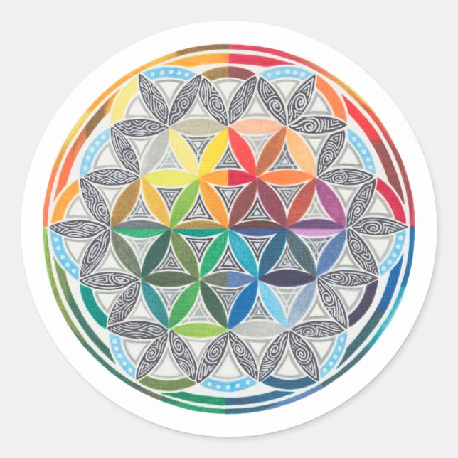 Flower of Life Stickers (Front)