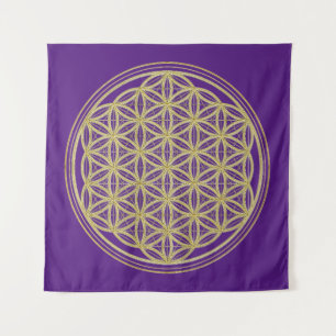 flower of life tapestry