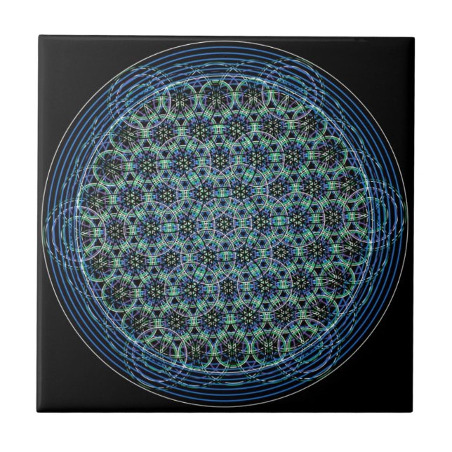 Flower of Life Tile (Front)