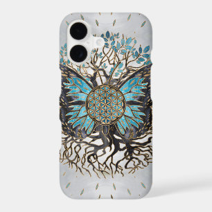 Flower of Life - Tree of life - Butterfly