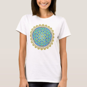 Flower Of Life - Vintage Blossom Ornaments 1 T-Shirt
