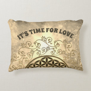 Flower Of Life - Vintage Ornaments Mandala 2 Decorative Cushion