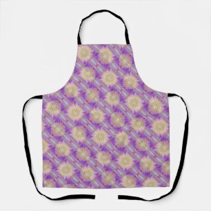 FLOWER OF LIFE - Yantra seamless pattern Apron