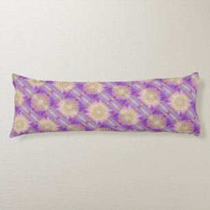 FLOWER OF LIFE - Yantra seamless pattern Body Cushion