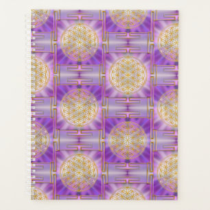 FLOWER OF LIFE - Yantra seamless pattern Planner
