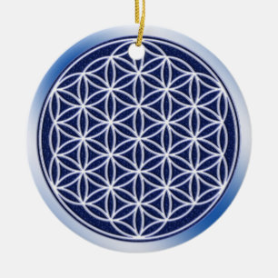 Flower Of Live / heaven Ceramic Tree Decoration