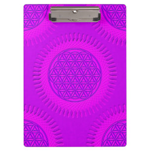 Flower Of Live - sun - seamless pattern 3 Clipboard