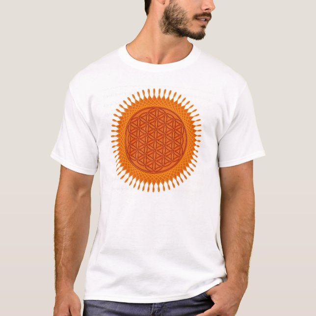 Flower Of Live / sunny design T-Shirt (Front)