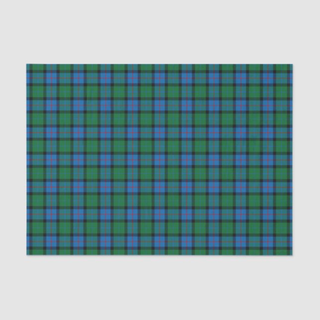 Flower Of Scotland National Tartan Tissue Paper (Front)